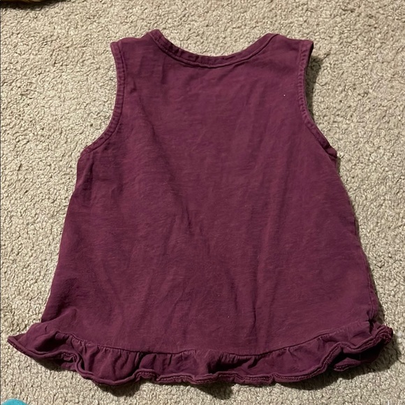 🔥3 for $10 Girls' Ruffled Sleeveless Top - Picture 3 of 3